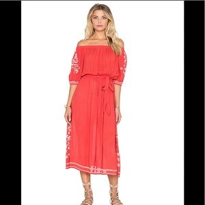 Tularosa embroidered dress